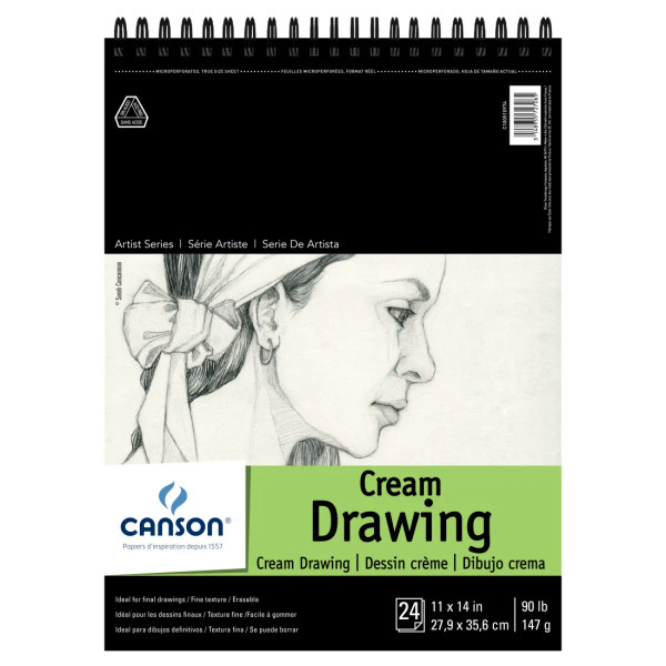 Classic Cream Drawing Paper Pad