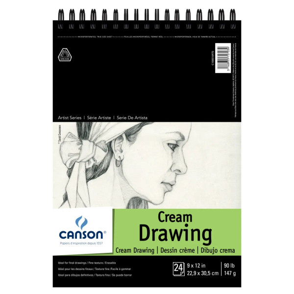 Classic Cream Drawing Paper Pad