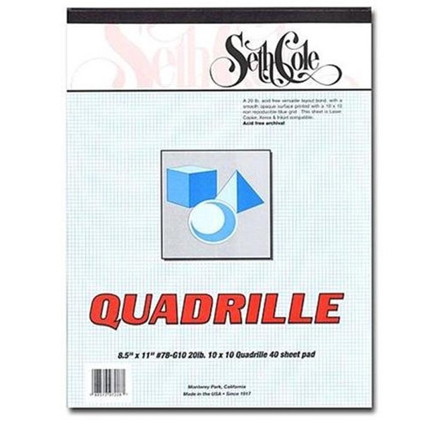 10x10 Quadrille Bond