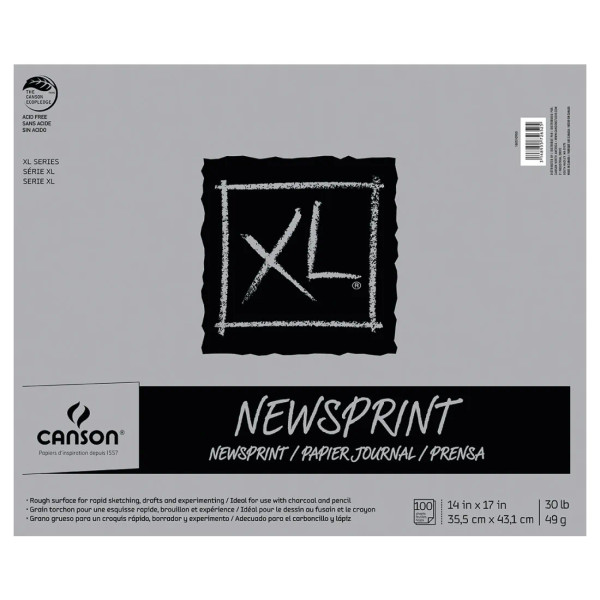 XL Newsprint Pad - Rough