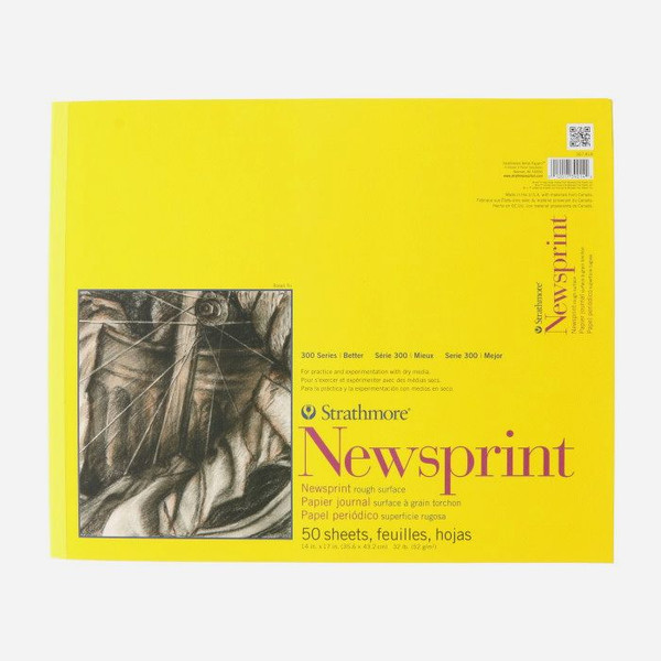 300 Series Newsprint Pad - Rough