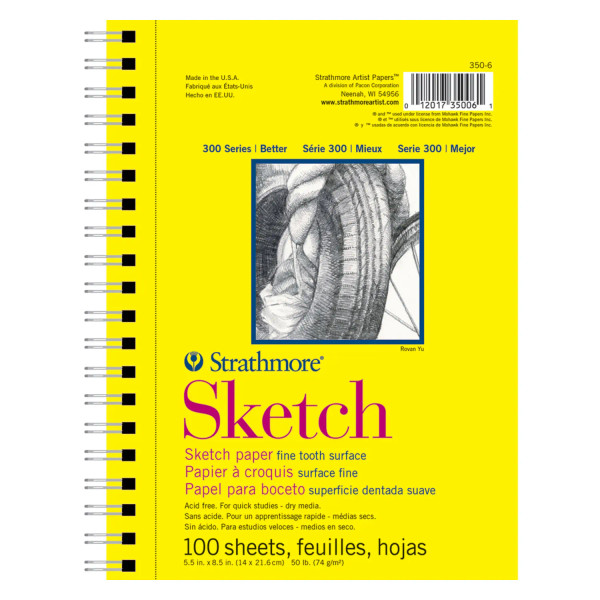 300 Series Sketch Paper Pad