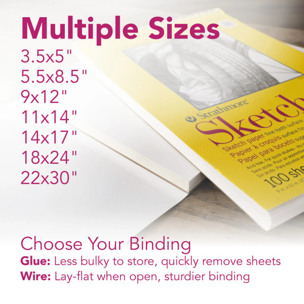 300 Series Sketch Paper Pad