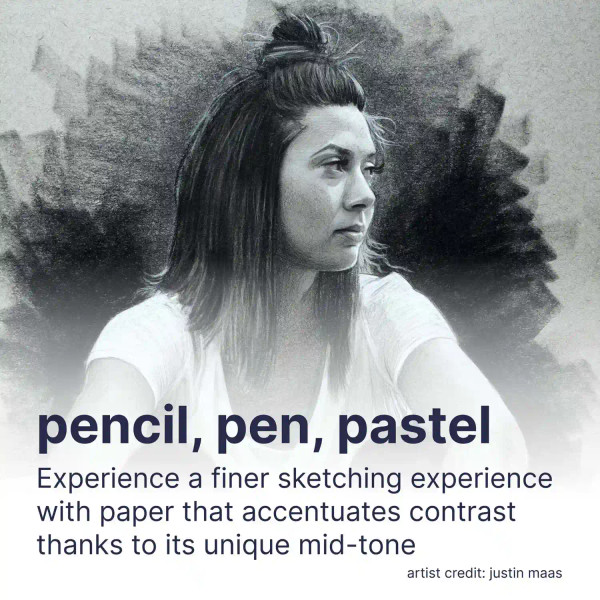 400 Series Toned Gray Sketch Paper