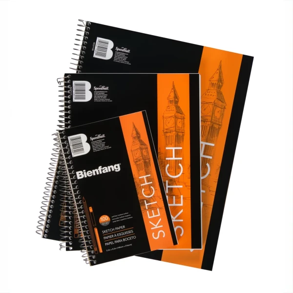 Bienfang Spiral Bound Sketch Paper Pads