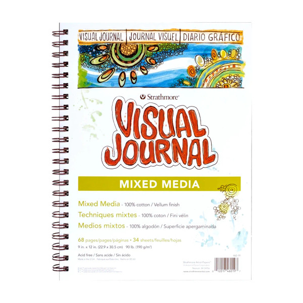 Visual Journal - Mixed Media Book