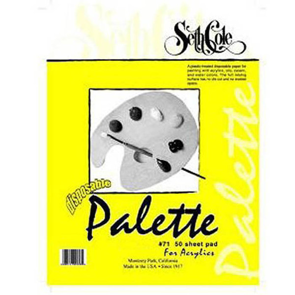 Palette Paper Tablets for Acrylics
