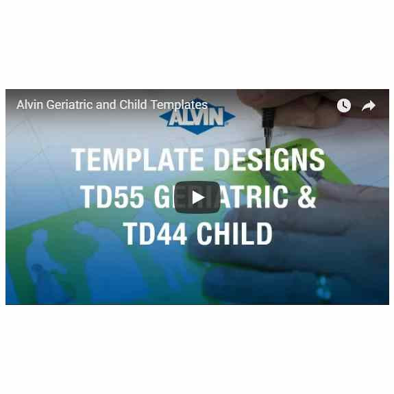 Human Figure - Geriatric Template