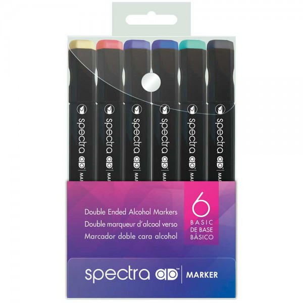 Spectra AD 6-Piece Basic Marker Set