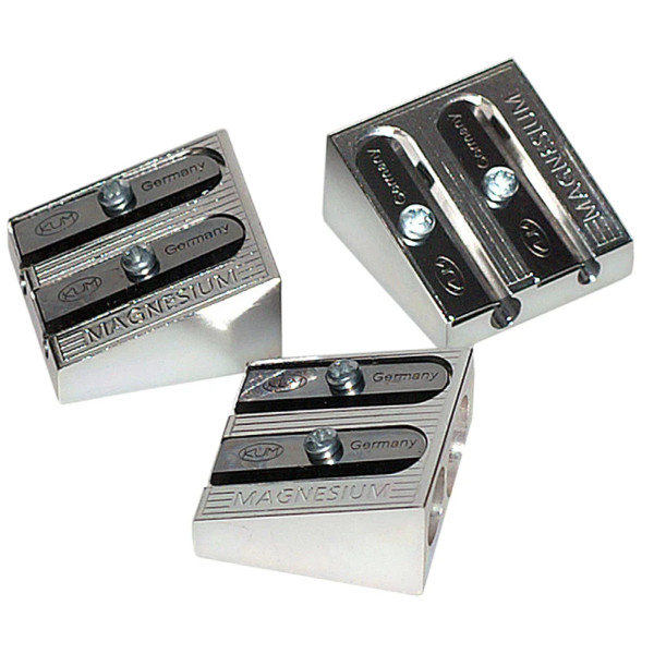 Double-Hole Magnesium Wedge Sharpener