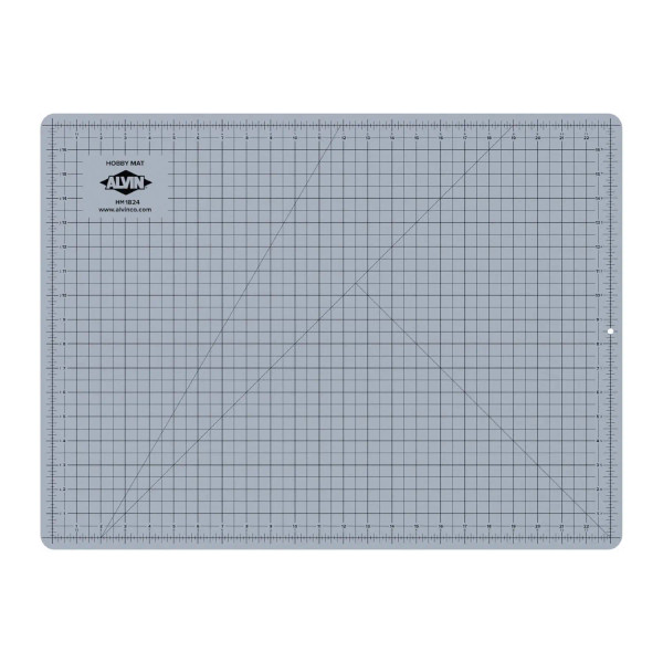 Blue/Gray Double-Sided Cutting Mat