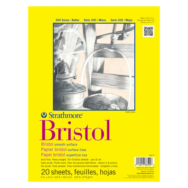 300 Series Bristol - Smooth Surface