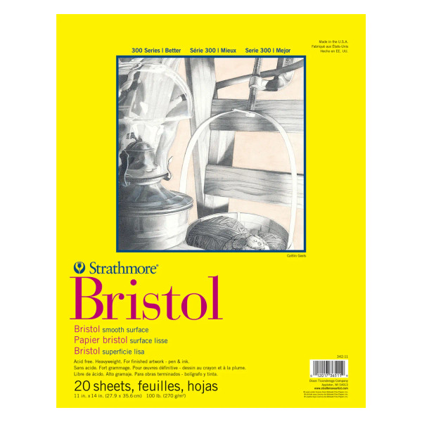 300 Series Bristol - Smooth Surface