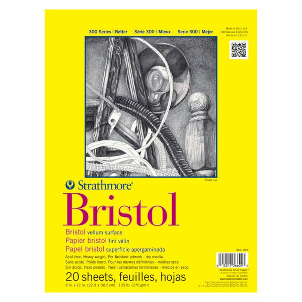 300 Series Bristol - Vellum Surface