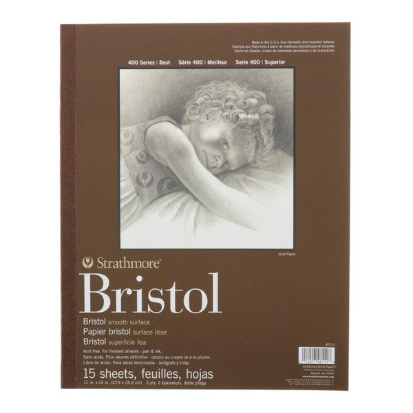 400 Series Bristol Pad - Smooth Surface