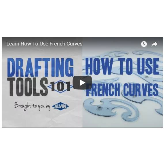 4-Piece French Curve Set