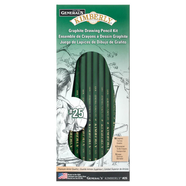 Kimberly Graphite Drawing Pencil Kit
