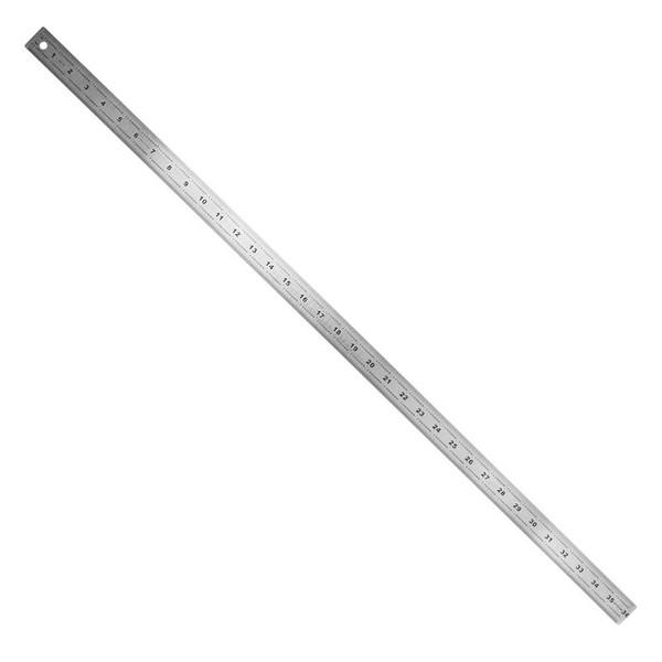 Rubber-Backed Non-Skid Ruler