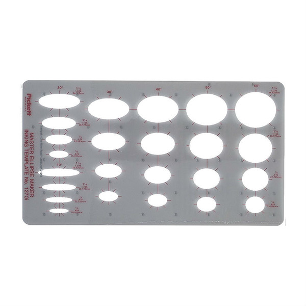 Master Ellipse Template