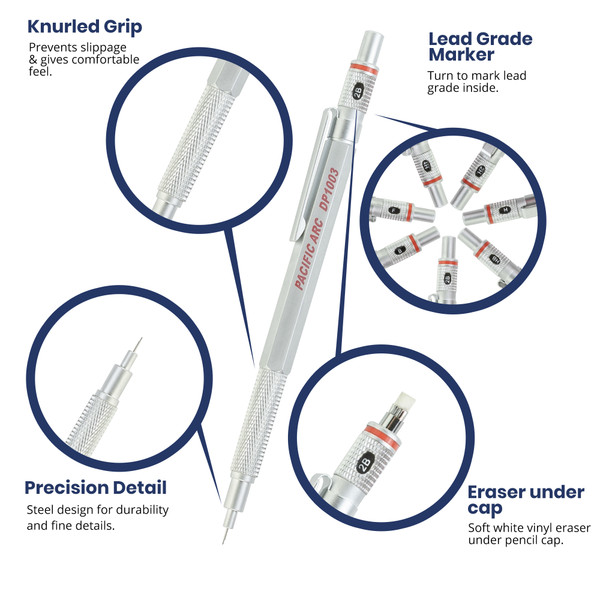 Chromagraph All-Metal Mechanical Pencils