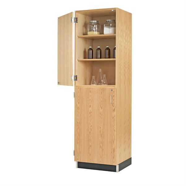 24"W Split-Door Storage Cabinet