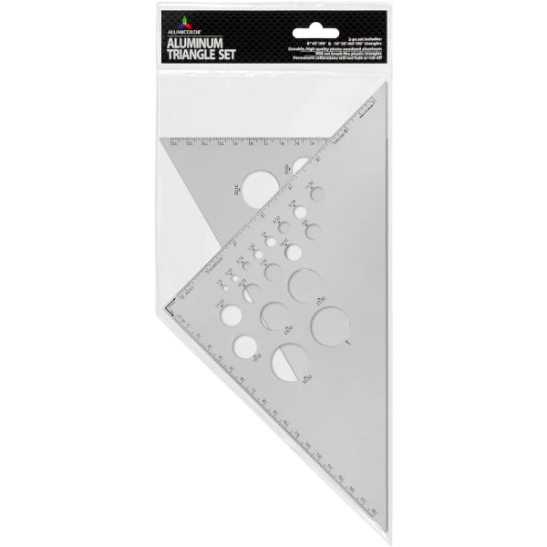 2-Piece Aluminum Triangle Set