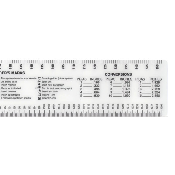 C-Thru 18" Graphic Arts Ruler