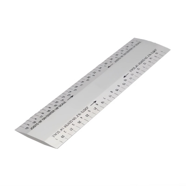 6" Four-Bevel Architect Joist/Truss Scale