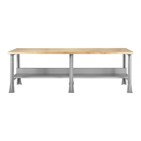 Apprentice Industrial Workbench with Butcher Block