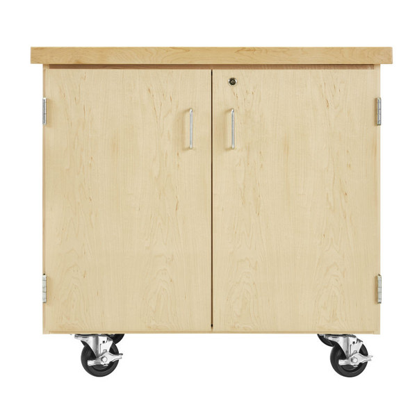 Access Touchdown Worktop Cabinet with Doors