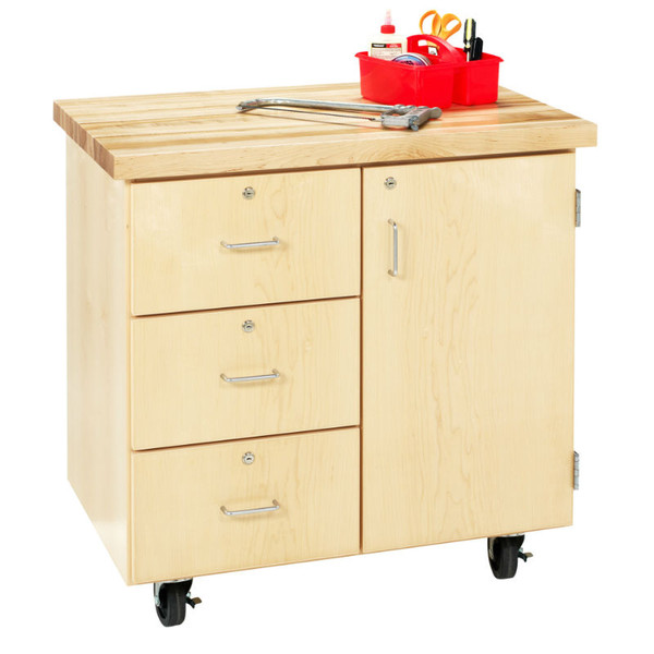 Forum Touchdown Worktop Cabinet with Drawers