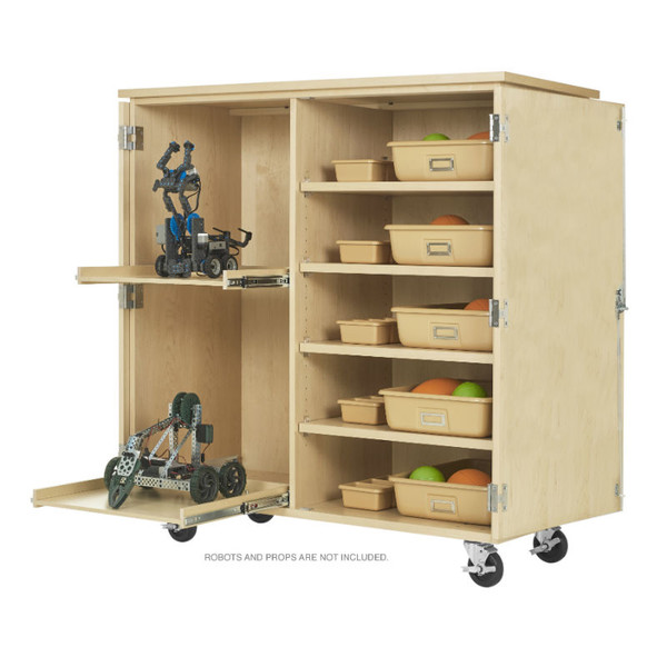 Command Robotics Compartment Tote Storage Cabinet