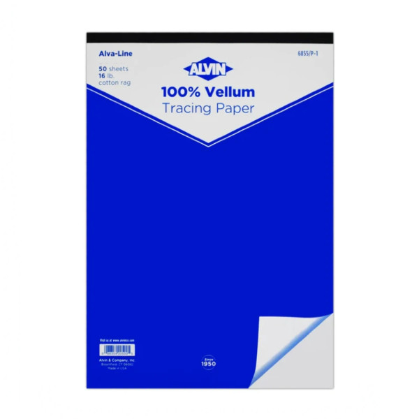 Alva-Line 16lb. Vellum Pad