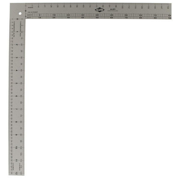 Aluminum Proportional Designer L-Square