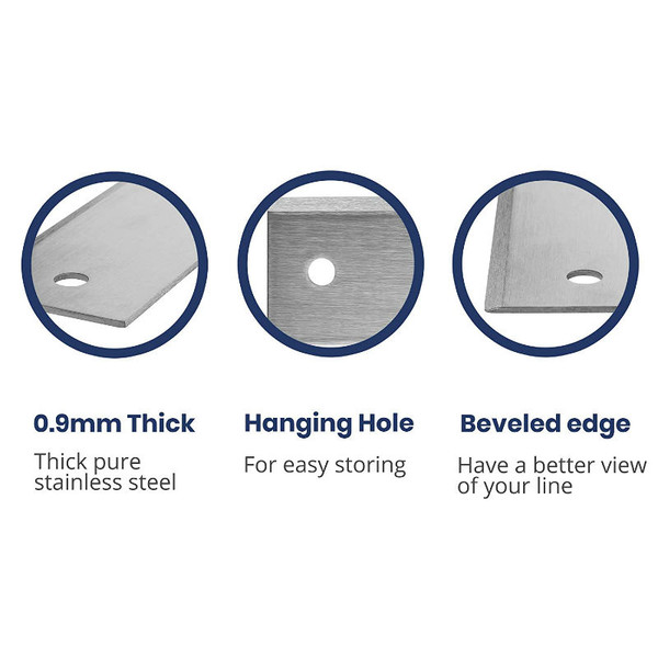 Stainless Steel Cutting Straightedges