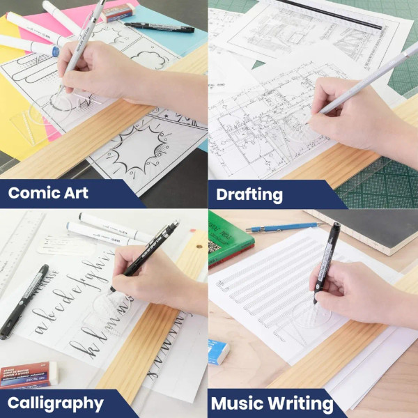 AMES Lettering Guide & Rule