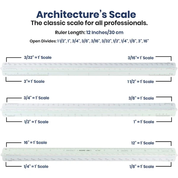 12" Scholastic Architect Scale