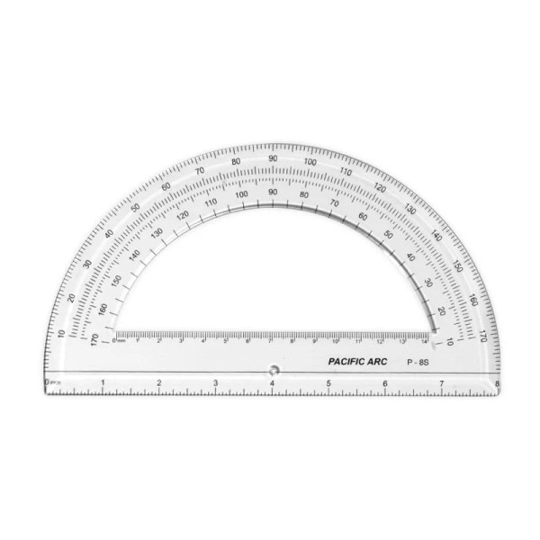 Semi-Circle Protractor - 180 Degree