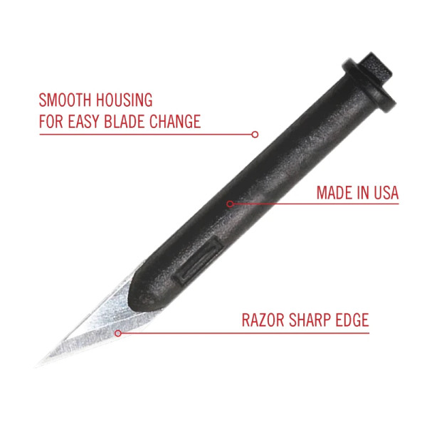 #65 Executive Retractable Pen Knife Blades - 2/pk