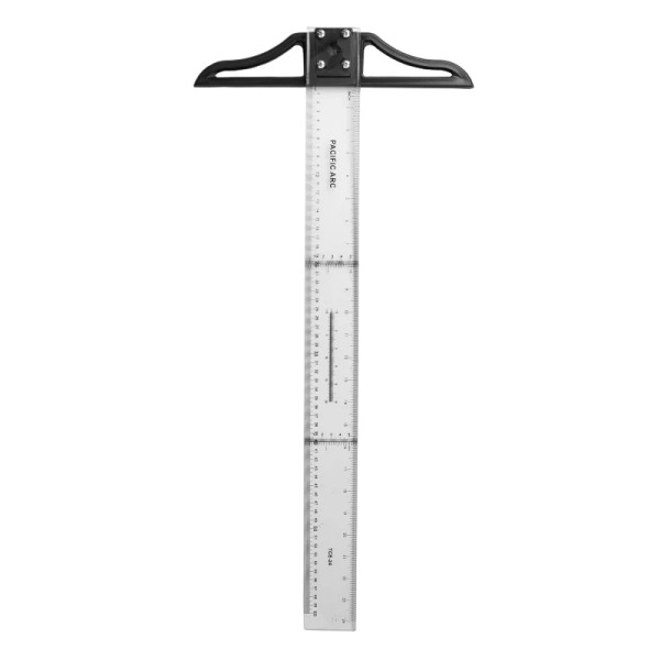 Clear Graduated Acrylic T-Squares with Detachable Head