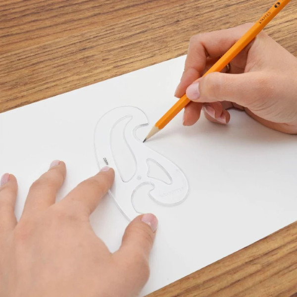 C-THRU 8-Piece French Curve Set - Inkling Edge