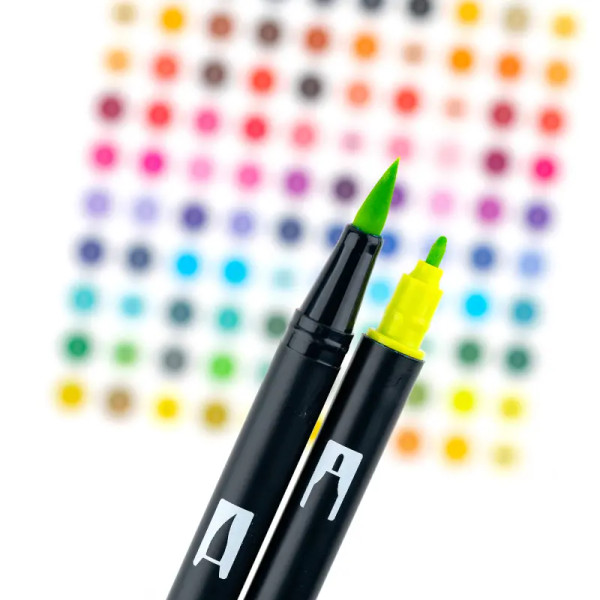 Dual Brush 10-Pen Set - Bright Colors