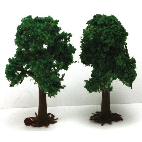 3" to 4" Light Green Deciduous Trees