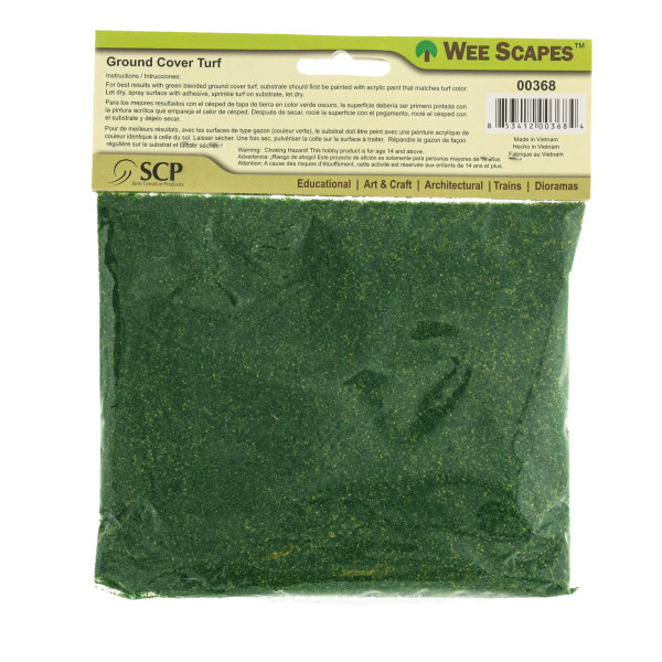 Ground Cover Turf - Grass Green, Fine