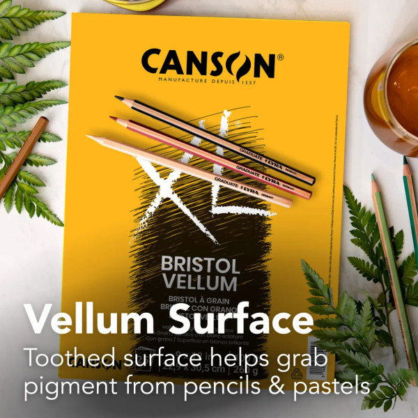 XL Bristol Pad - Vellum Surface