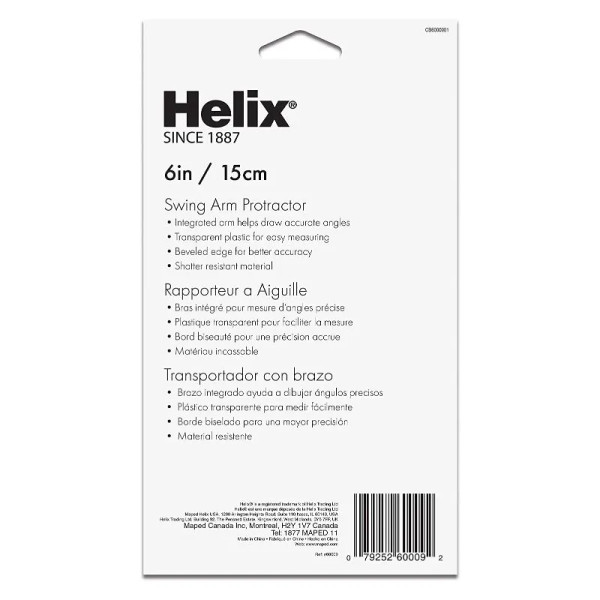 6" Swing Arm Protractor