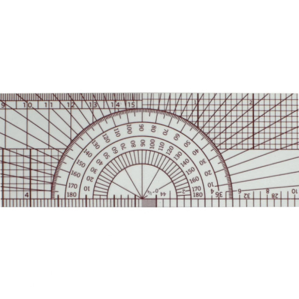 12" Protractor Ruler