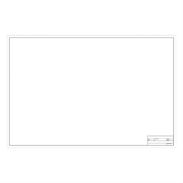 24 x 36 Vellum Sheets with Title Block