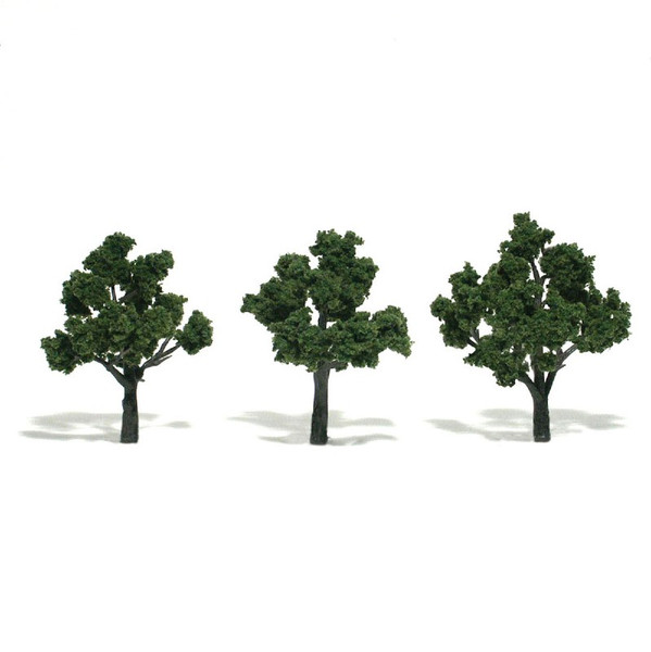 3" to 4" Medium Green Trees