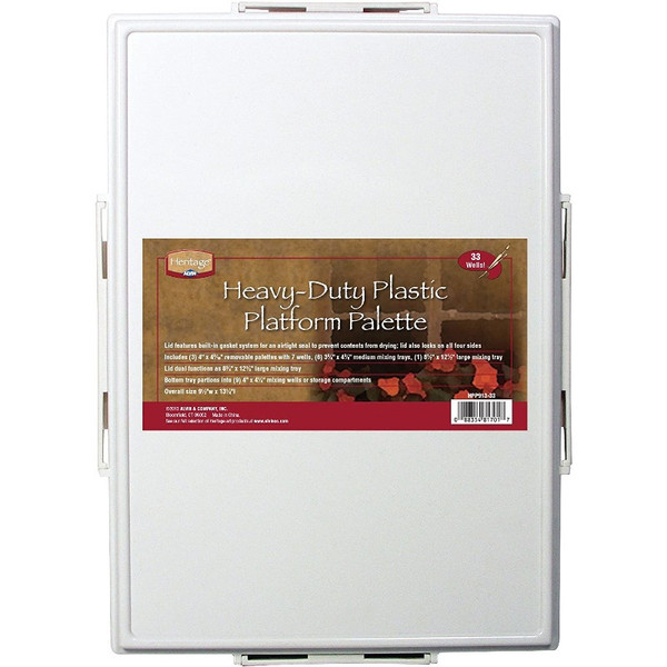 33-Well Heavy-Duty Plastic Platform Pallete